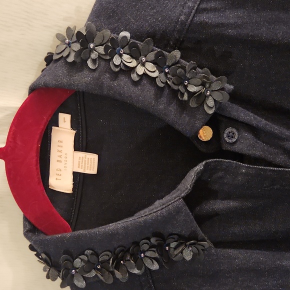 Ted Baker Rear Denim Dress/dress coat - Picture 2 of 9